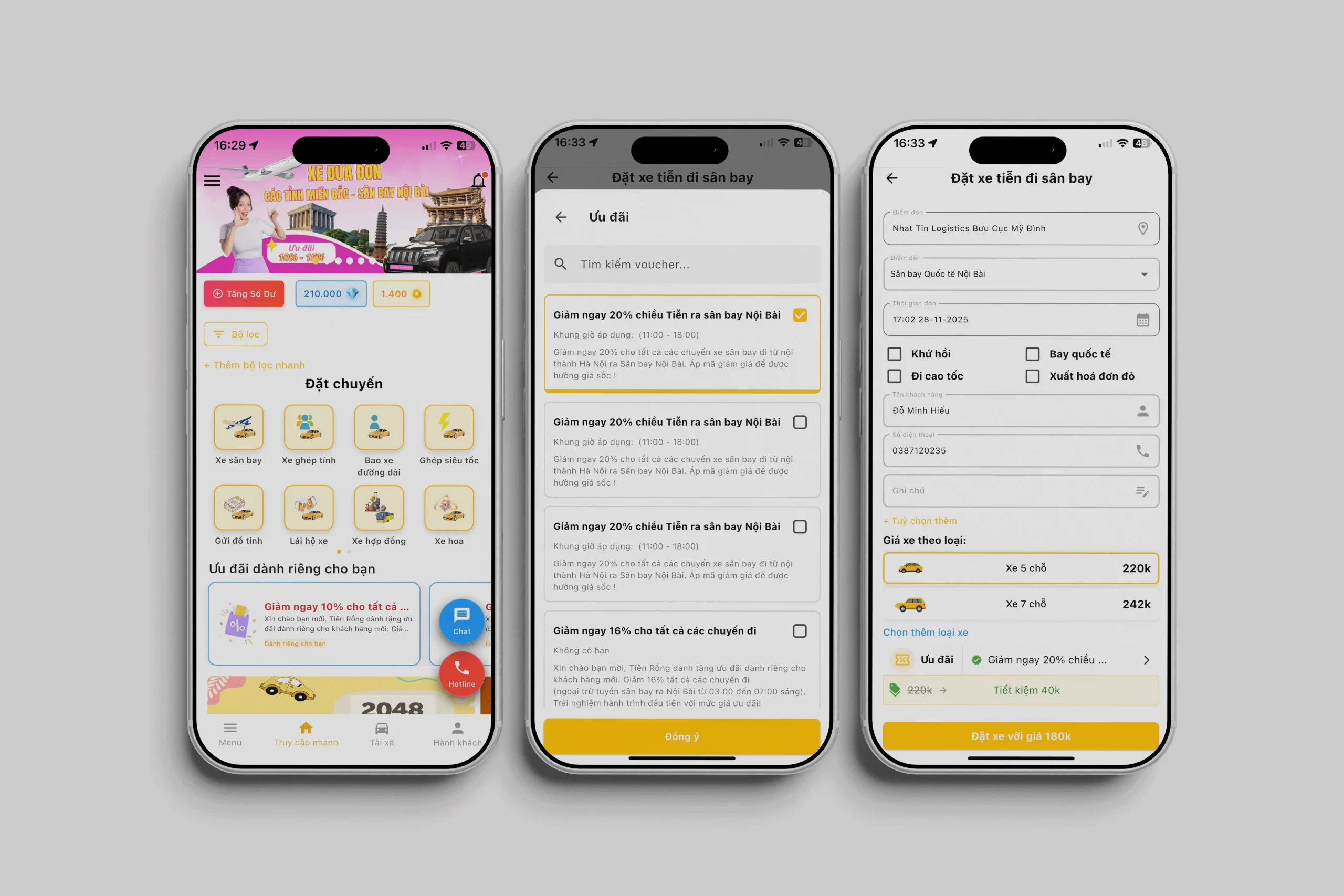 Đa dạng dịch vụ xe giá rẻ