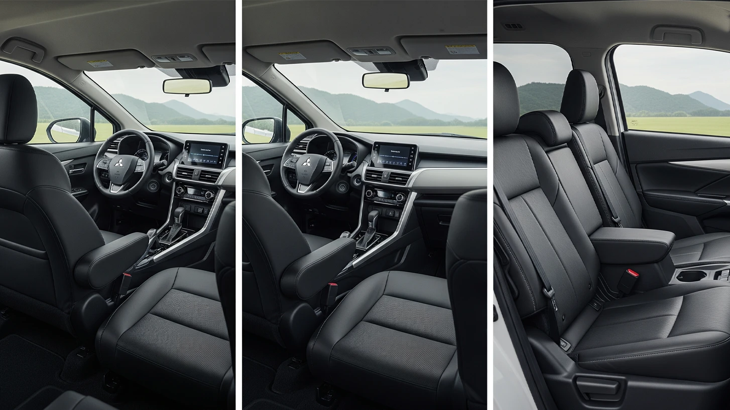 Nội thất xe ghép Tiên Rồng rộng rãi sạch sẽ