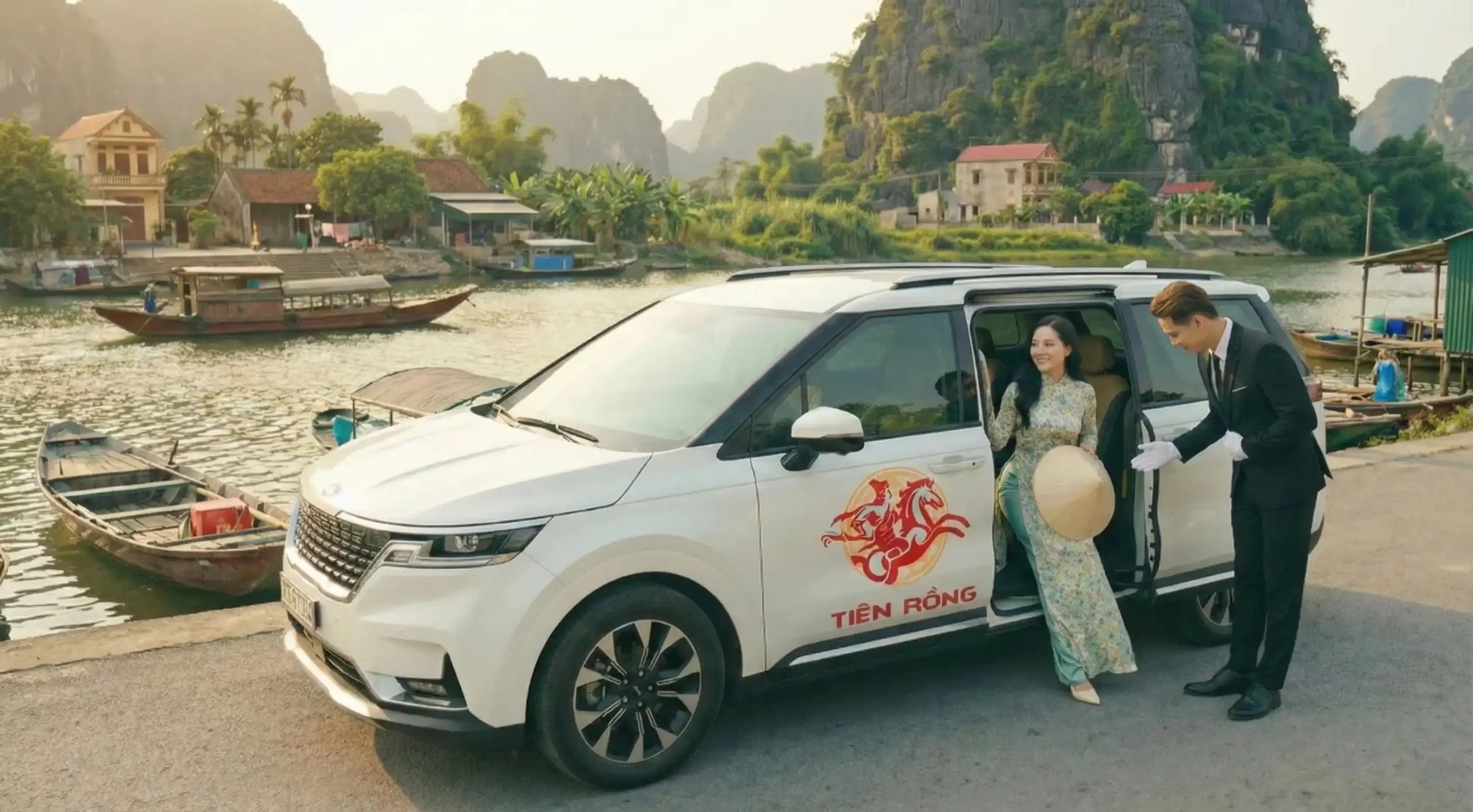 Dịch vụ xe ghép Cẩm Phả Hà Nội xe sang đón tận nhà