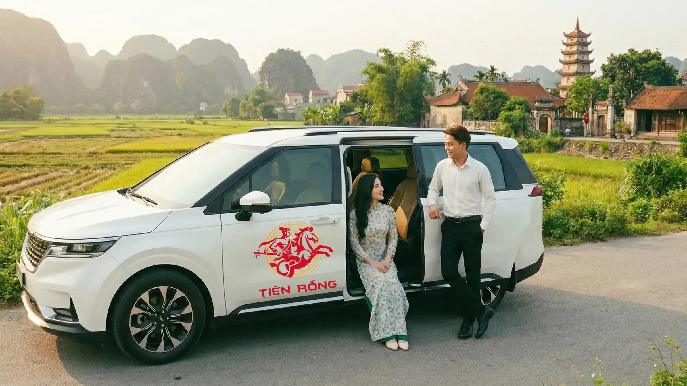 Xe ghép Uông Bí Hà Nội đón trả tận nơi tại Chùa Ba Vàng