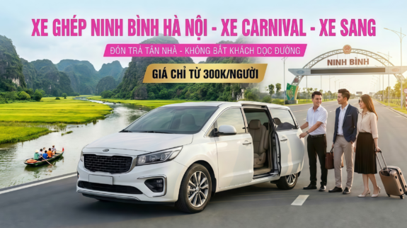 Xe Ghép Ninh Bình ⇔ Hà Nội