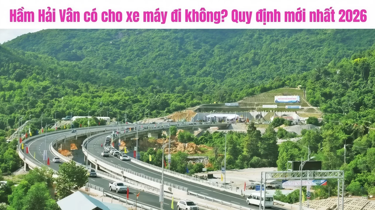 hầm hải vân có cho đi xe máu không 12