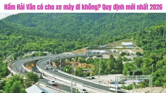 hầm hải vân có cho đi xe máu không 12