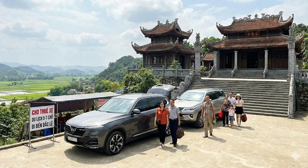 thuê xe đi đền bắc đại 1421