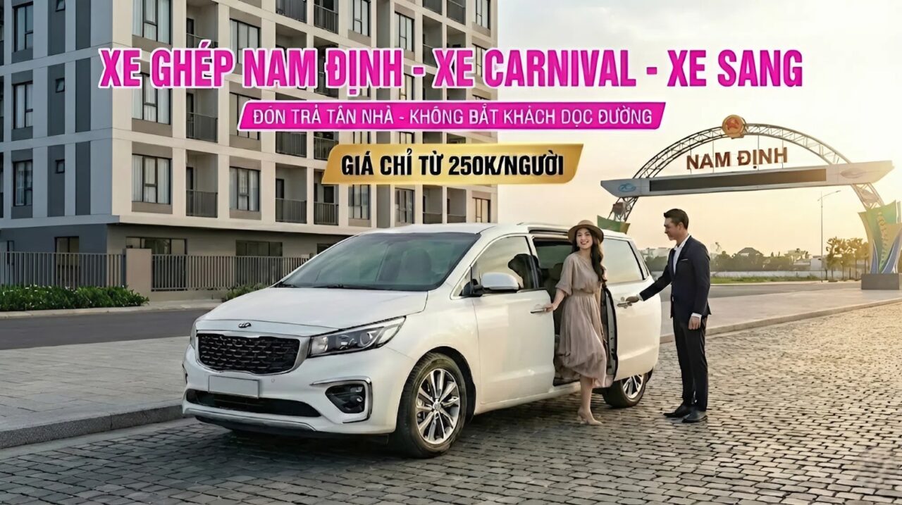 xe ghép Nam định 222