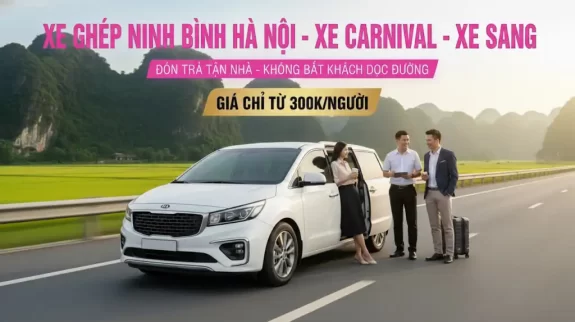 xe ghép ninh bình