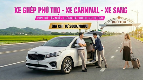 xe ghép phú thọ hà nội