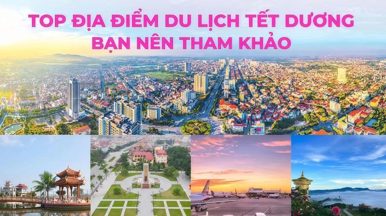 Top địa điểm du lịch Tết Dương