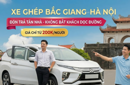 Xe Ghép Hà Nội Bắc Giang