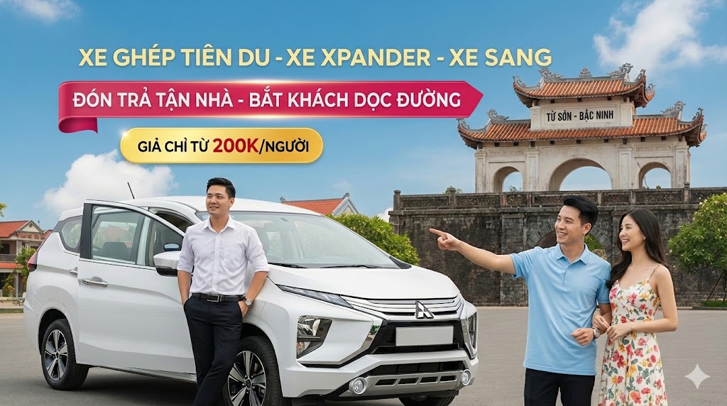 Xe Ghép Hà Nội Đi Tiên Du