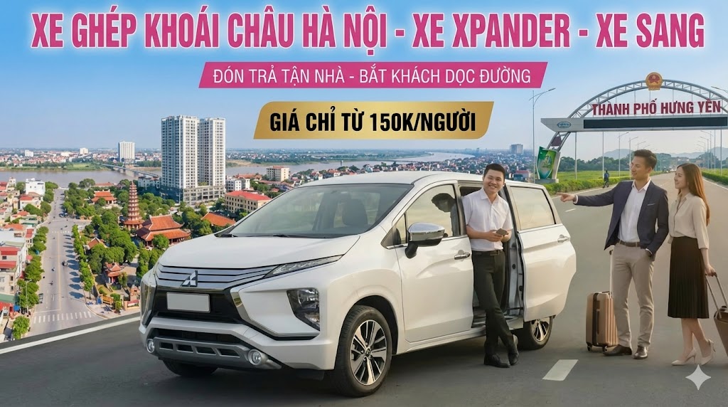 Xe Ghép Khoái Châu Hà Nội